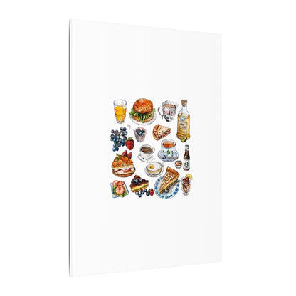 Breakfast Feast Canvas Print, Food Art, Kitchen Decor, Gifting for Food Lovers, Brunch Vibes, Wall Art