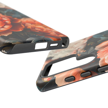 Floral Phone Case - Tough Cases, Durable Cover, Flower Design, Unique Gift, Phone Accessories