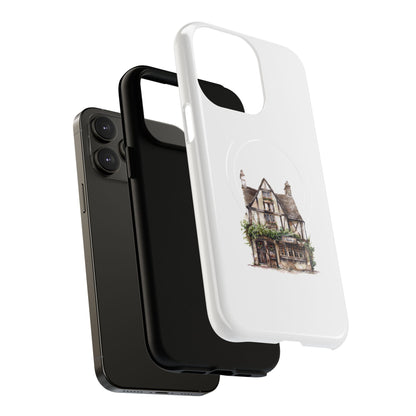 Charming Cottage Magnetic Phone Case, Tough Cell Phone Cover, Unique Gift for Home Lovers, Holiday Essentials, Customizable Design