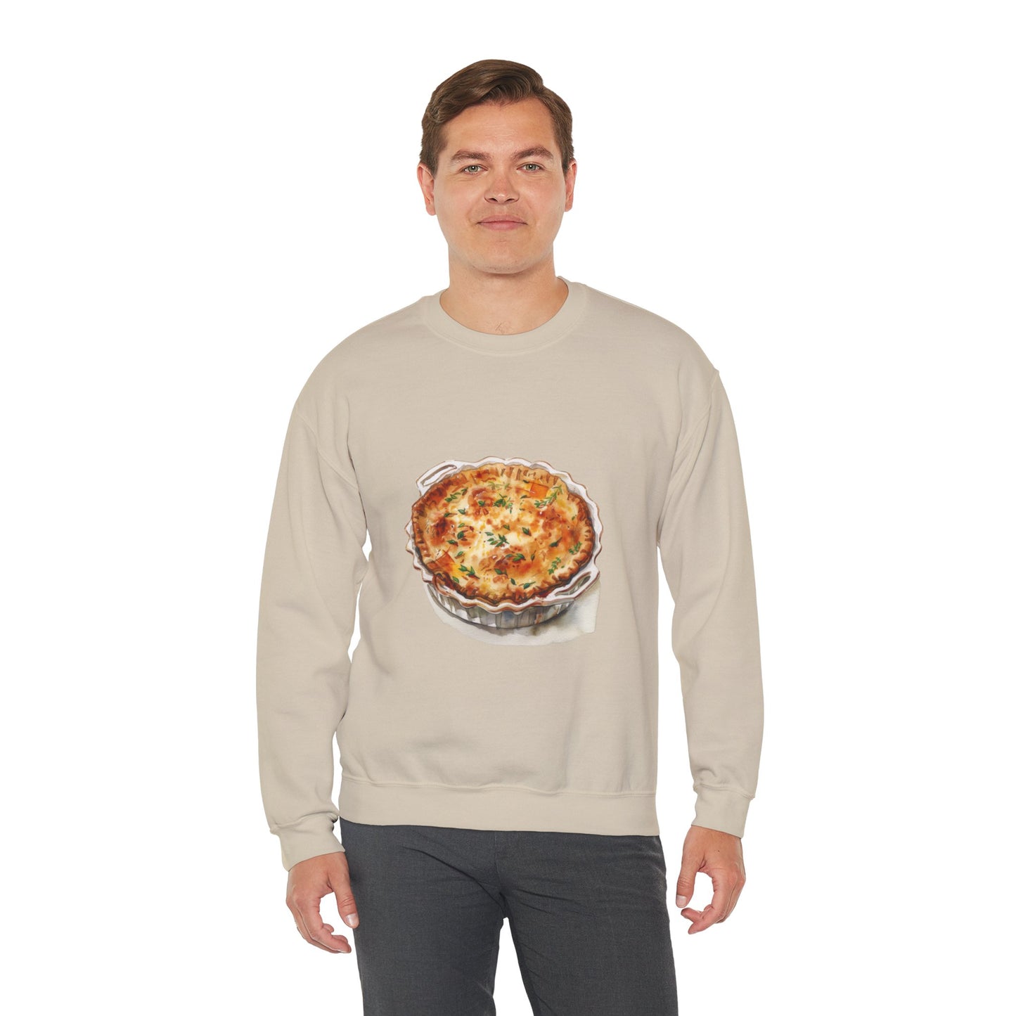 Unisex Heavy Blend™ Crewneck Sweatshirt Versatile - Delightful British Food