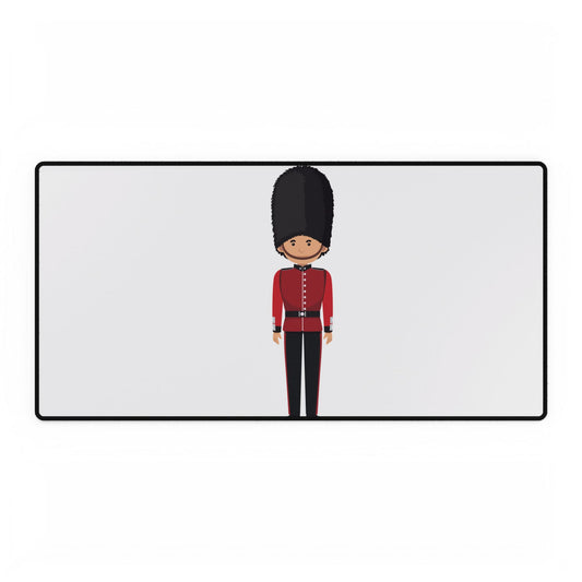 Colorful Royal Guard Desk Mat, Desk Accessories, Home Office Decor, Gaming Mouse Pad, Personalized Gift, Unique Office Supplies