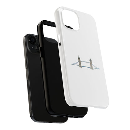 London Bridge Tough Phone Case, Cute Phone Cover, Gifts for Travelers, Unique Phone Cases, Durable Smartphone Protection