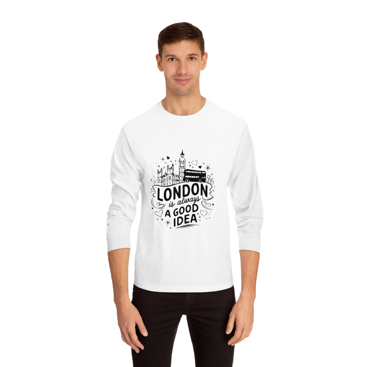 Unisex Classic Long Sleeve T-Shirt - London is always a good idea