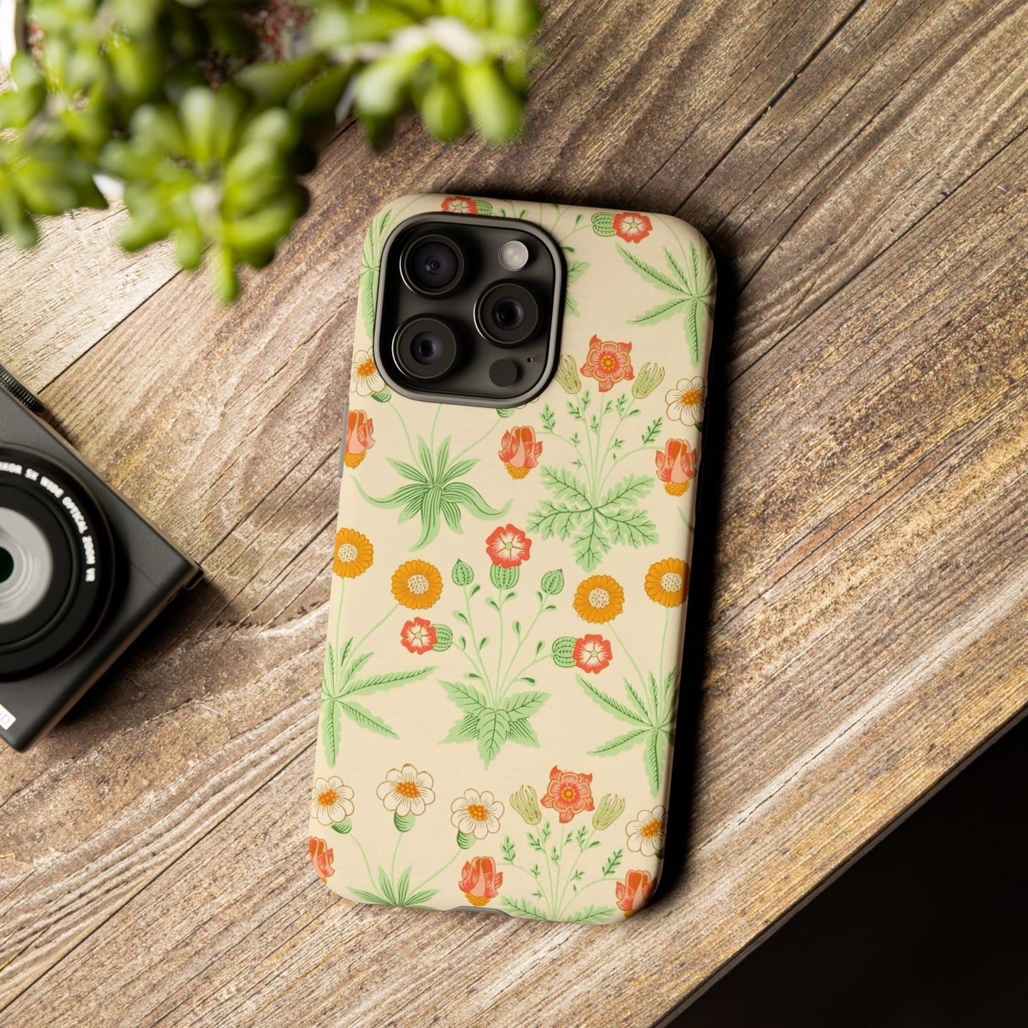 Floral Tough Cases | Stylish Phone Cover, Durable Protective Case, Gift for Her, Spring Accessories, Nature Lover