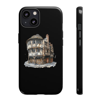 Stylish Phone Case featuring Unique Building Design, Art Lover Gift, Durable Phone Cover, Trendy Gadget Accessory, Unique Gift for Her