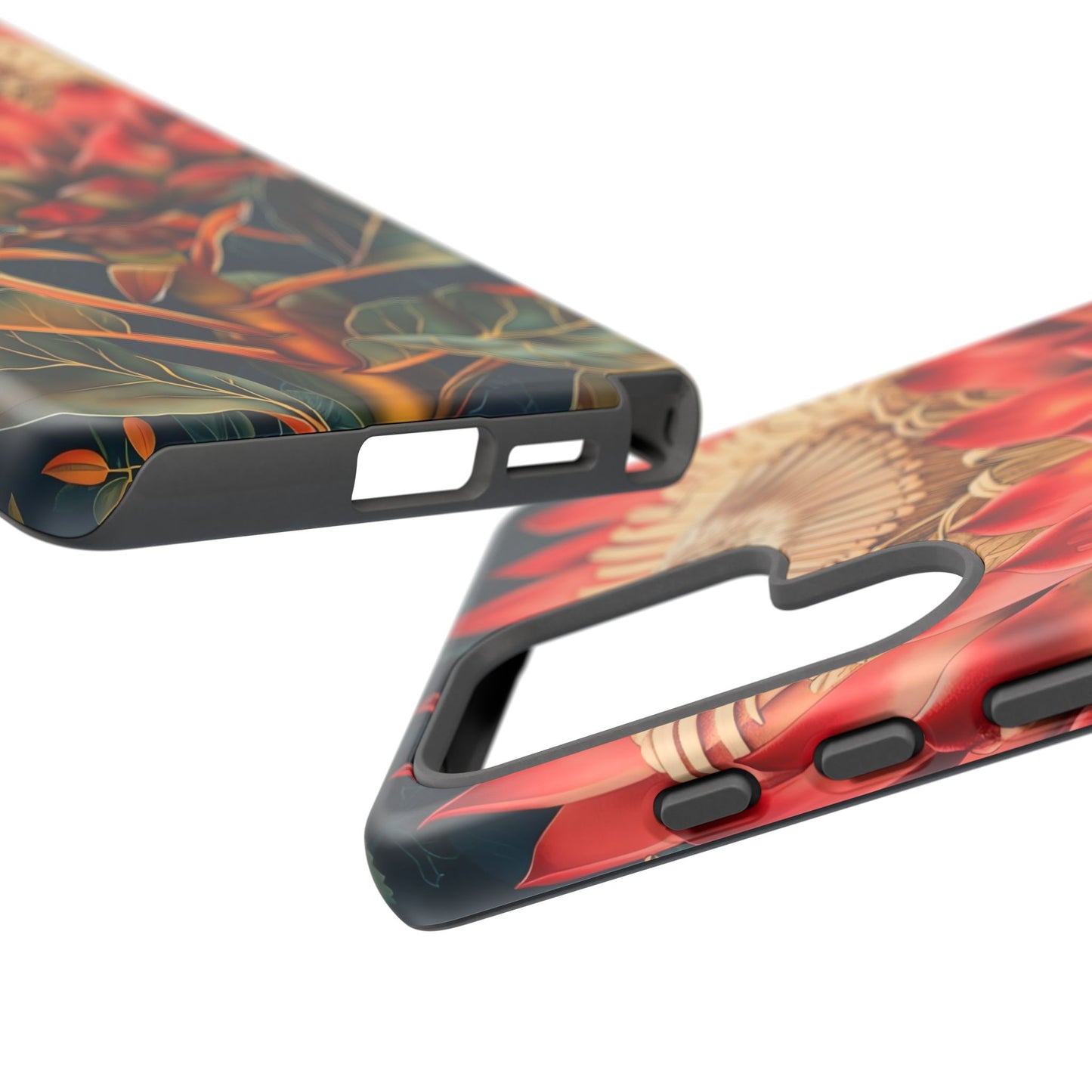 Tough Cases: Vibrant Floral Phone Case, Tough Phone Covers, Floral Art Cases, Nature Design Accessories, Gift for Nature Lovers