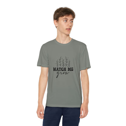 Youth Tee - "Watch Me Grow" Motivational Shirt