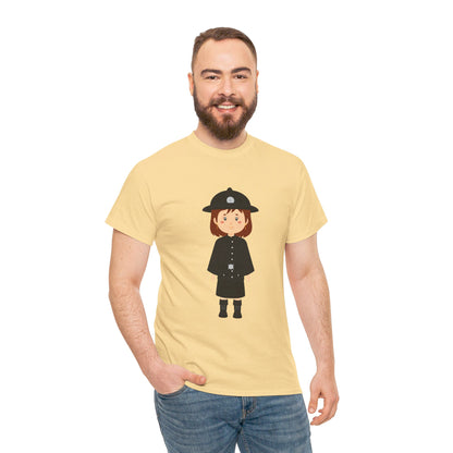 Red Jacket - Bodmin Keep: Cornwall's Army Museum Trendy Unisex Heavy Cotton T-Shirt