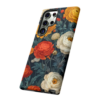 Floral Tough Case for Phones | Durable Floral Phone Cover, Boho Chic, Unique Gift for Her, Phone Protection, Flower Design