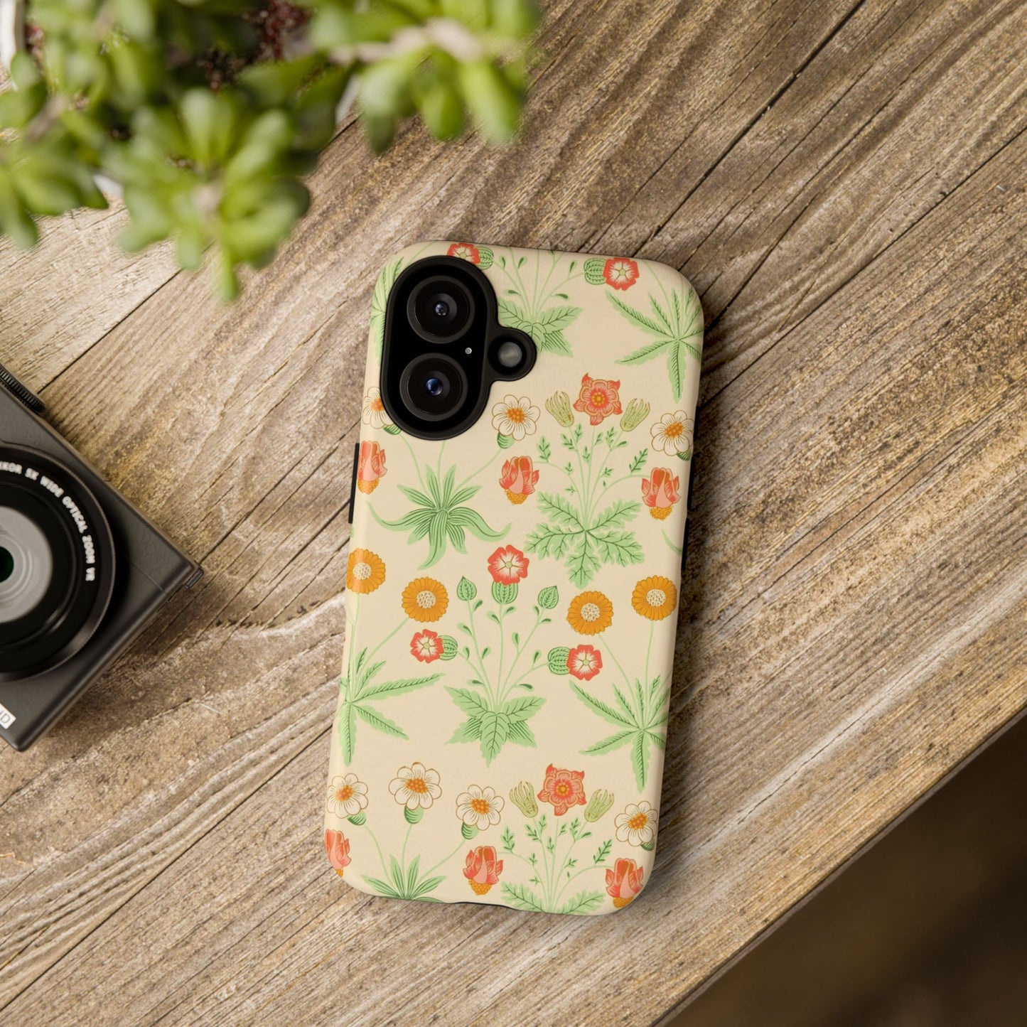 Floral Tough Cases | Stylish Phone Cover, Durable Protective Case, Gift for Her, Spring Accessories, Nature Lover