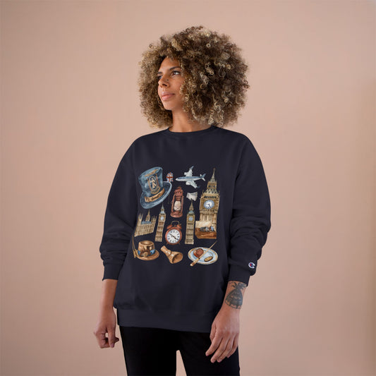Champion Sweatshirt - Classic England Icons - A Vintage Tribute