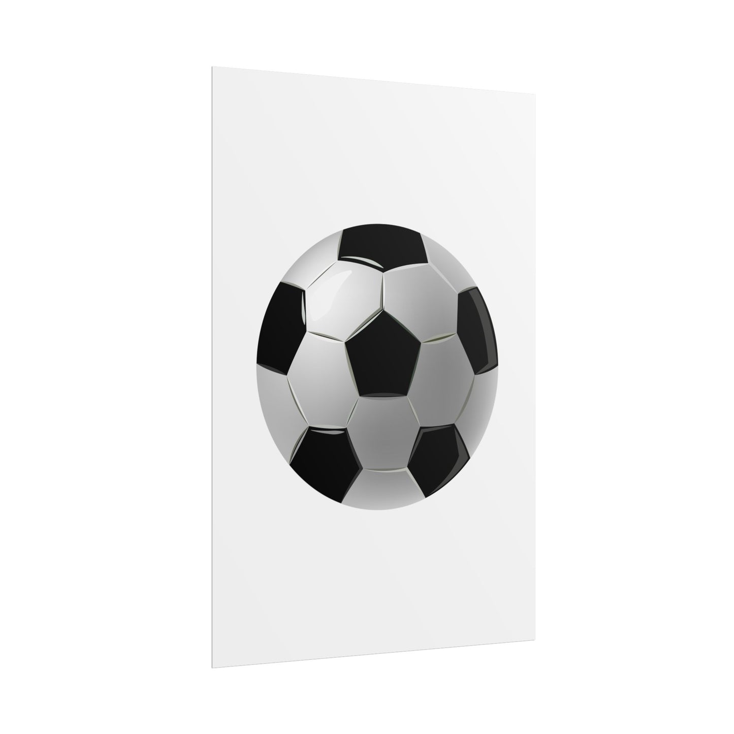 Soccer-Themed Rolled Posters | Perfect for Sports Decor, Game Room, Youth Birthdays, Gifts for Soccer Fans, Wall Art