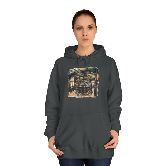 Unisex College Hoodie - From Ales to Tales - The British Pub Experience