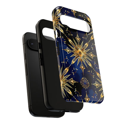 Tough Cases Phone Case with Celestial Design, Stylish Phone Cover, Unique Gift for Space Lovers, Durable Protection, Cosmic Art