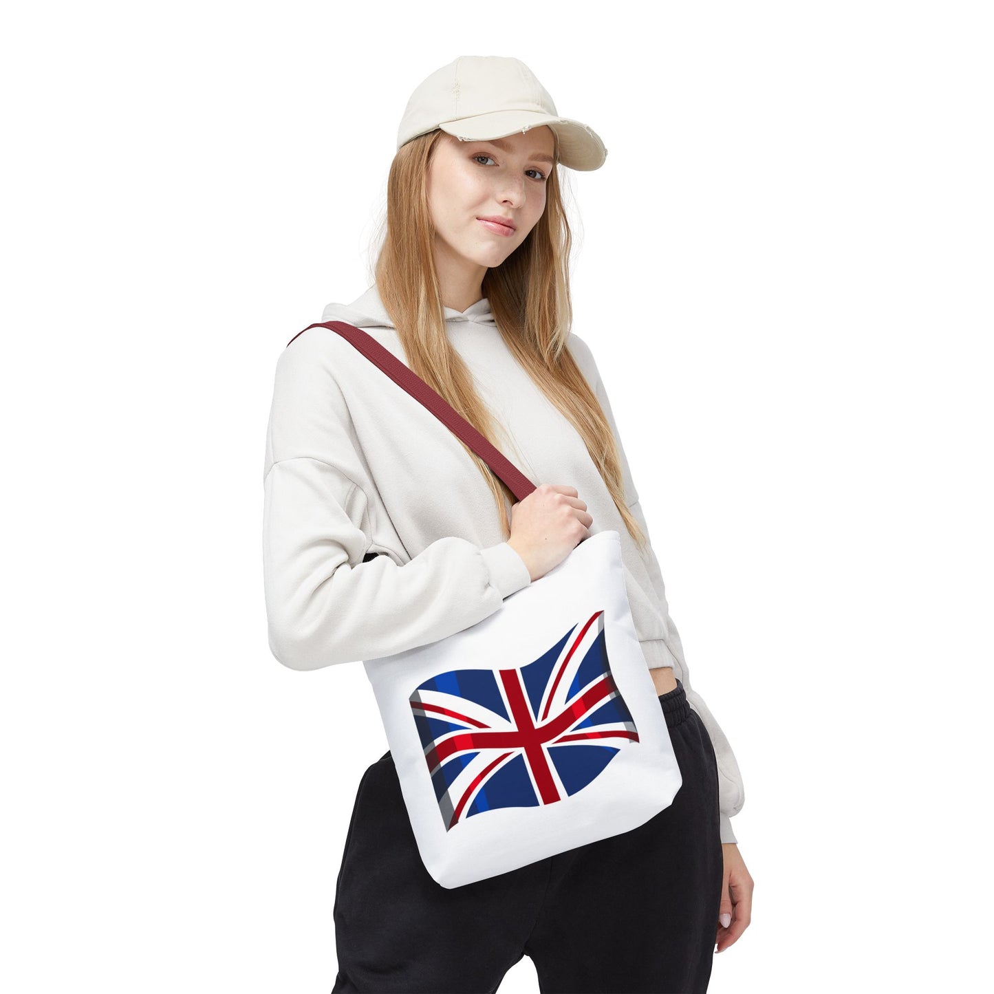 Union Jack Tote Bag, Stylish Reusable Shopping Bag, British Flag Carryall, Eco-Friendly Beach Tote, Gift for Travelers