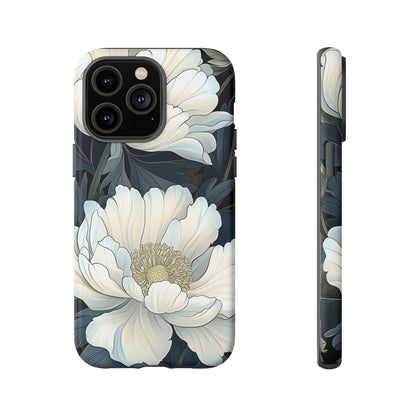 Elegant Floral Phone Case, Floral iPhone Cover, Flower Art Phone Case, Eco-Friendly Mobile Protection, Tough & Stylish Phone Case