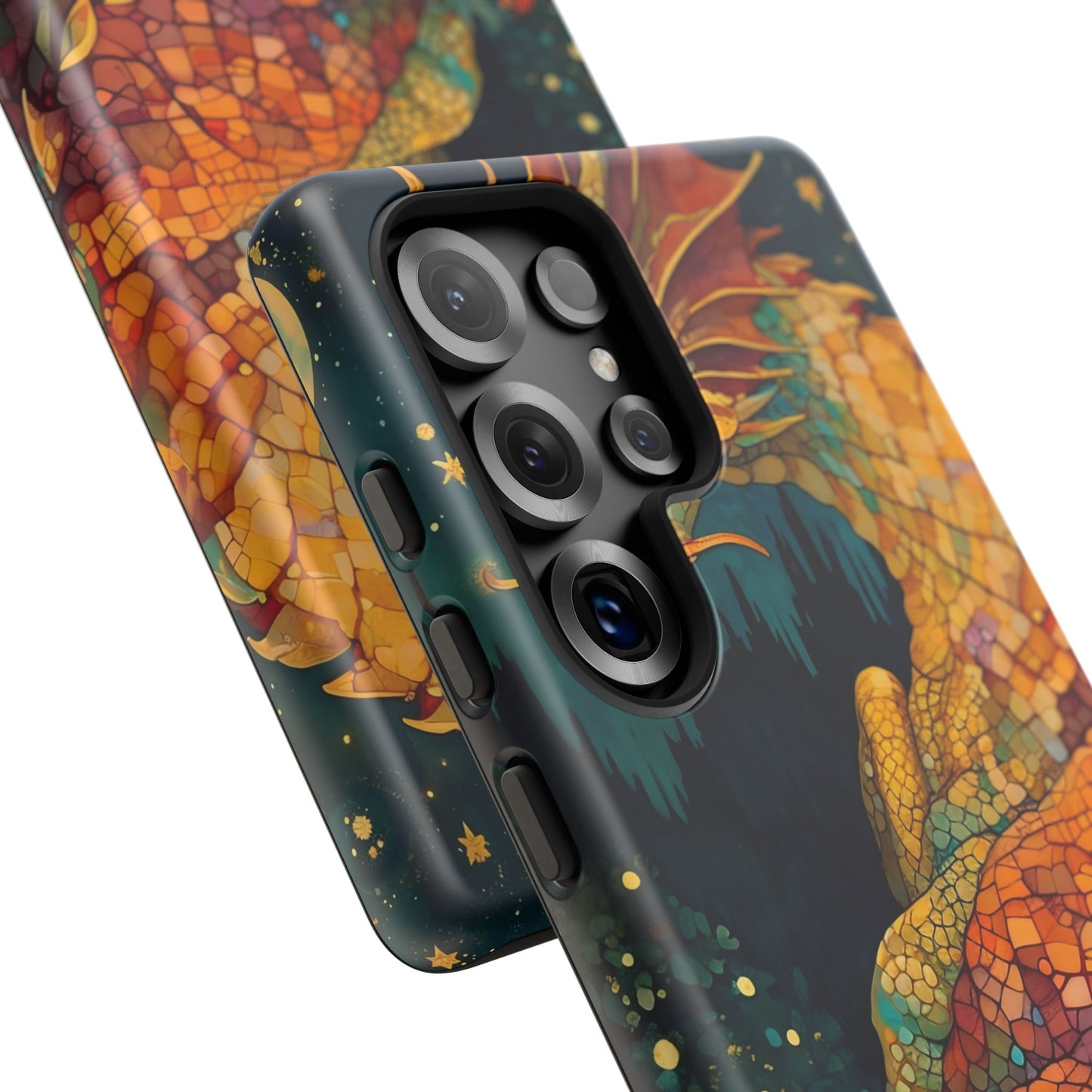 Dragon Art Phone Case, Tough Phone Cover, Fantasy Gift, Unique Mobile Accessory, Dragon Lover Gift, Stylish Protection