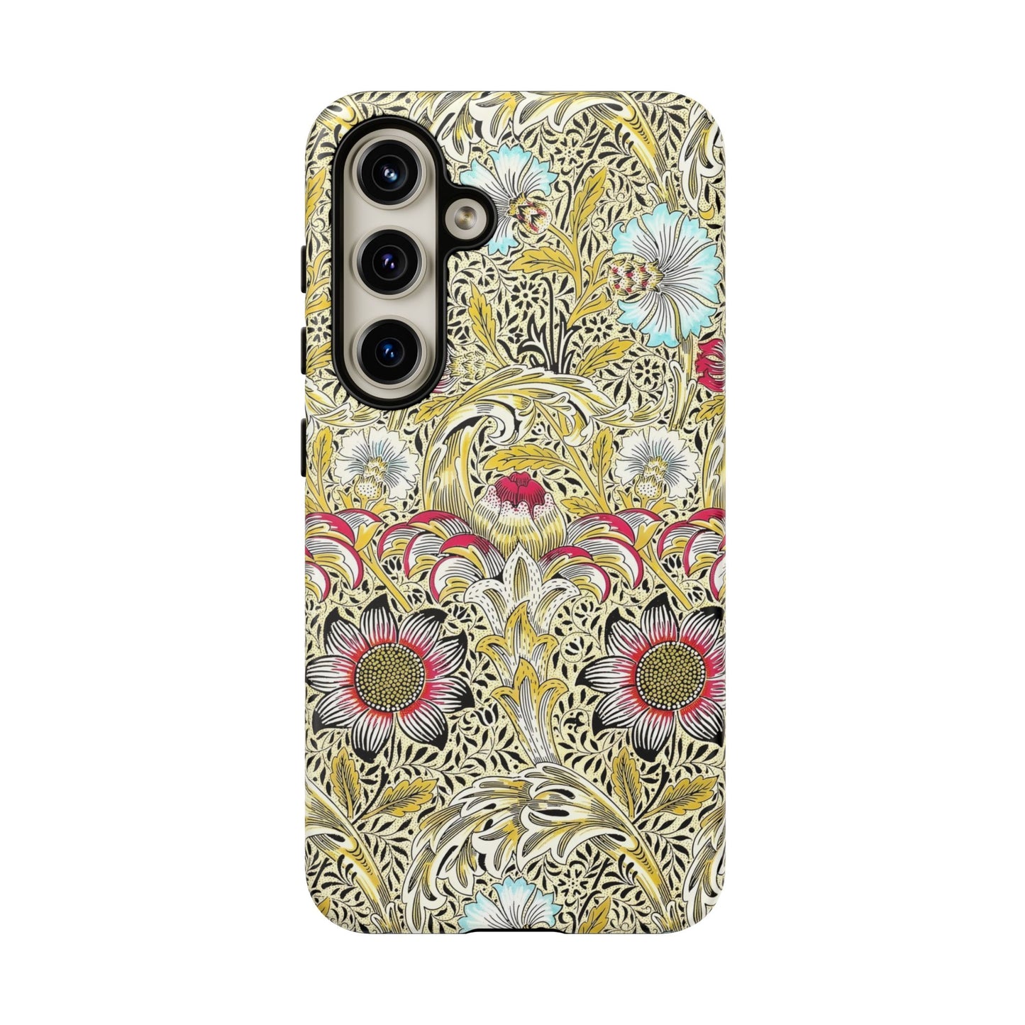 Floral Phone Case - Tough Cases, Floral Design, Stylish, Protective, Unique Gift for Her, Phone Accessories