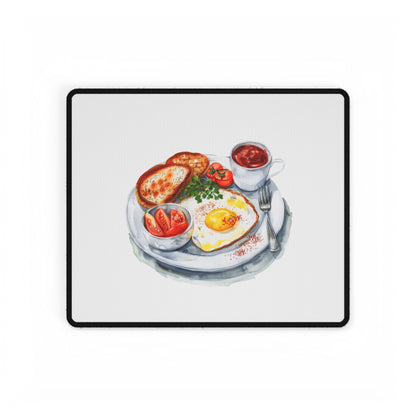 Breakfast Delight Desk Mat - Cute Food Desk Pad, Office Decor, Gift for Food Lovers, Kitchen or Dining Room Accessory, Home Office Essential