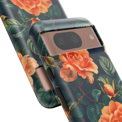 Floral Phone Case, Tough Cases for Nature Lovers, Botanical Design, Phone Protection, Gift for Her, Trending Floral Accessories