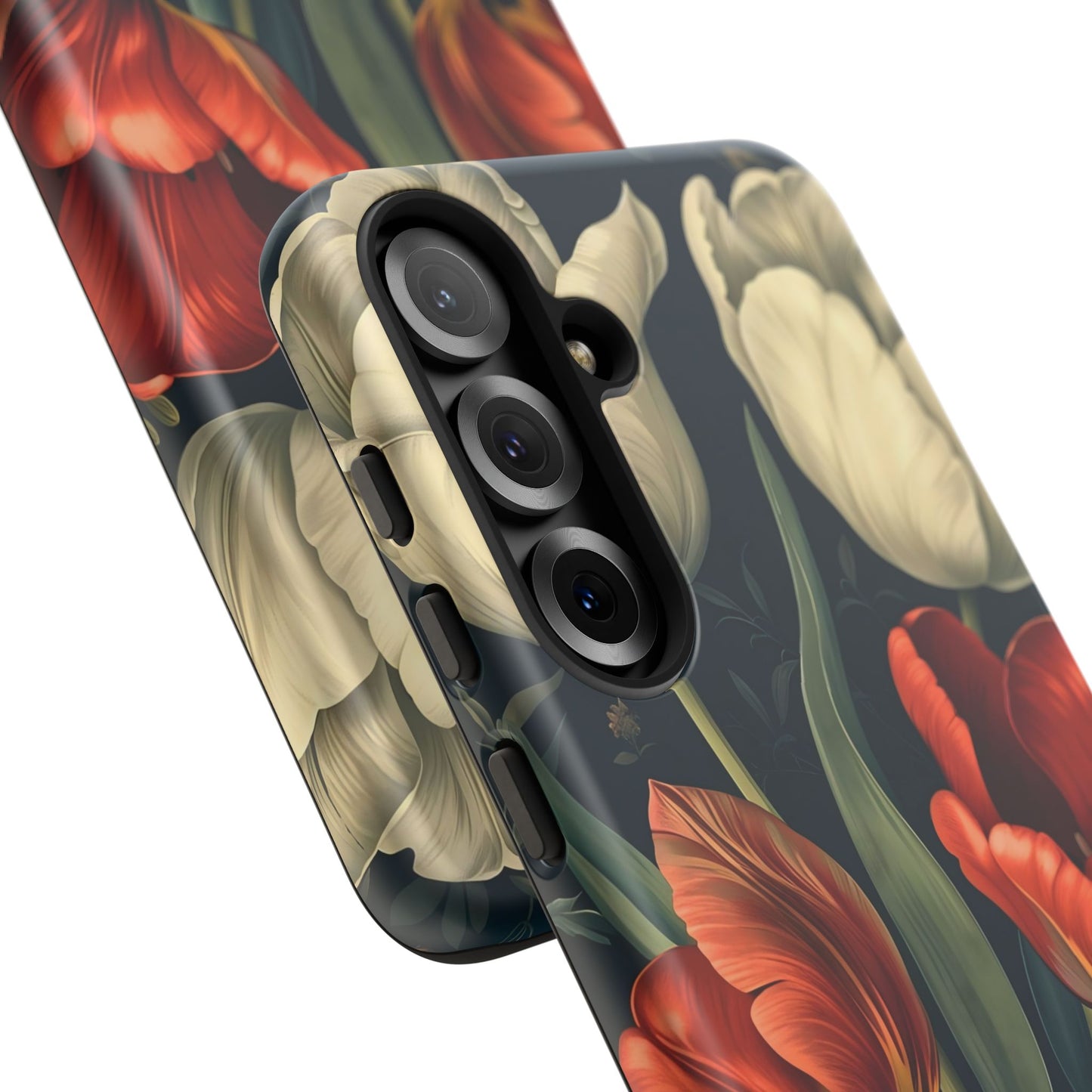 White Flower Tough Cases