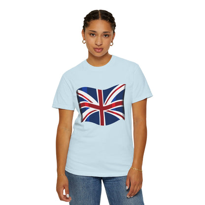 Unisex Garment-Dyed T-shirt - The Union Jack - Symbol of Britain