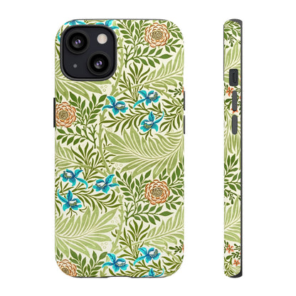 Tough Cases Phone Case, Botanical Print Phone Cover, Floral Smartphone Accessory, Nature-Inspired Tech Gear, Gift for Plant Lovers