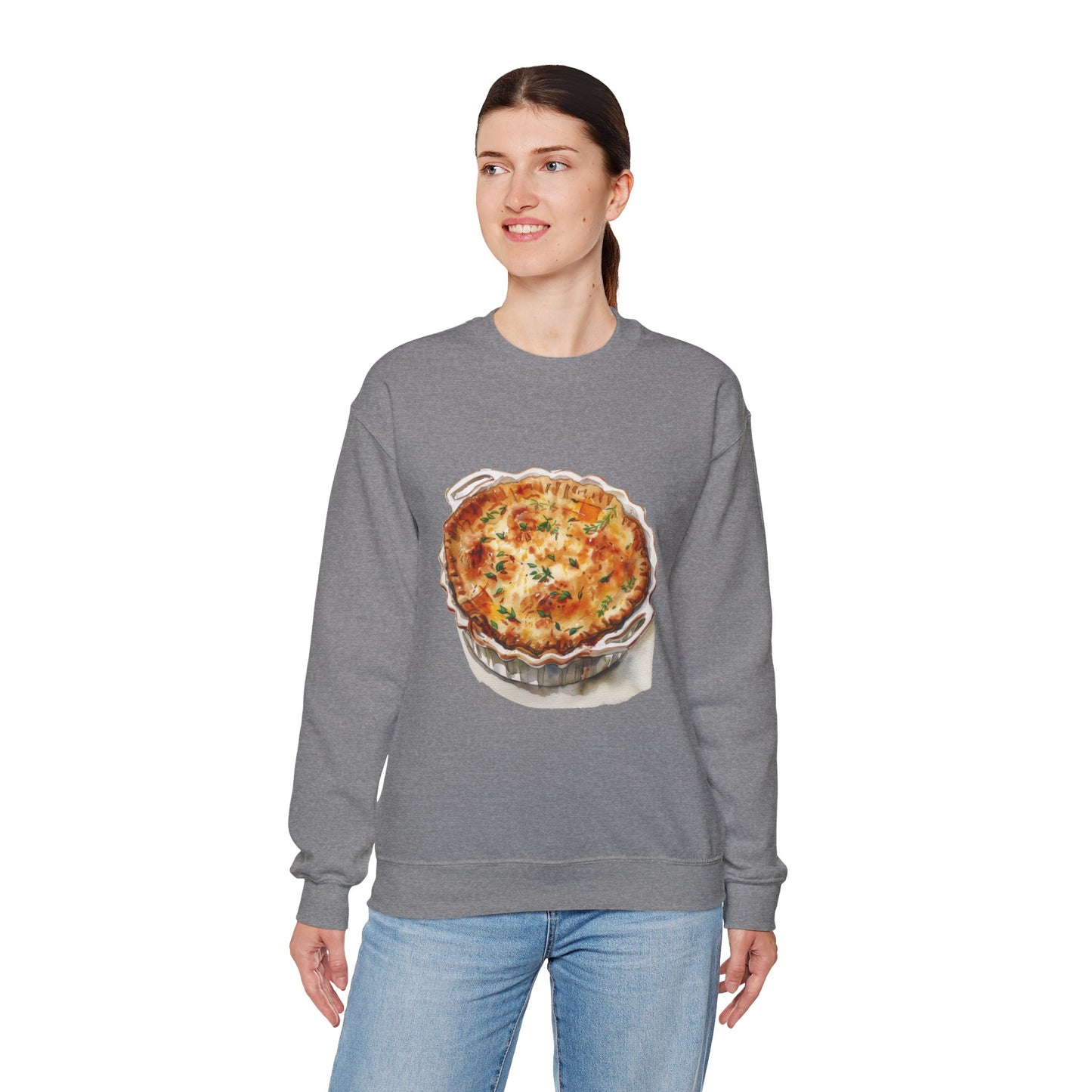 Unisex Heavy Blend™ Crewneck Sweatshirt - A Taste of the Crown - British Royal Food Heritage
