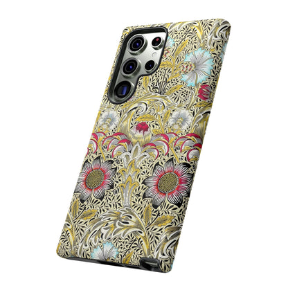 Floral Phone Case - Tough Cases, Floral Design, Stylish, Protective, Unique Gift for Her, Phone Accessories