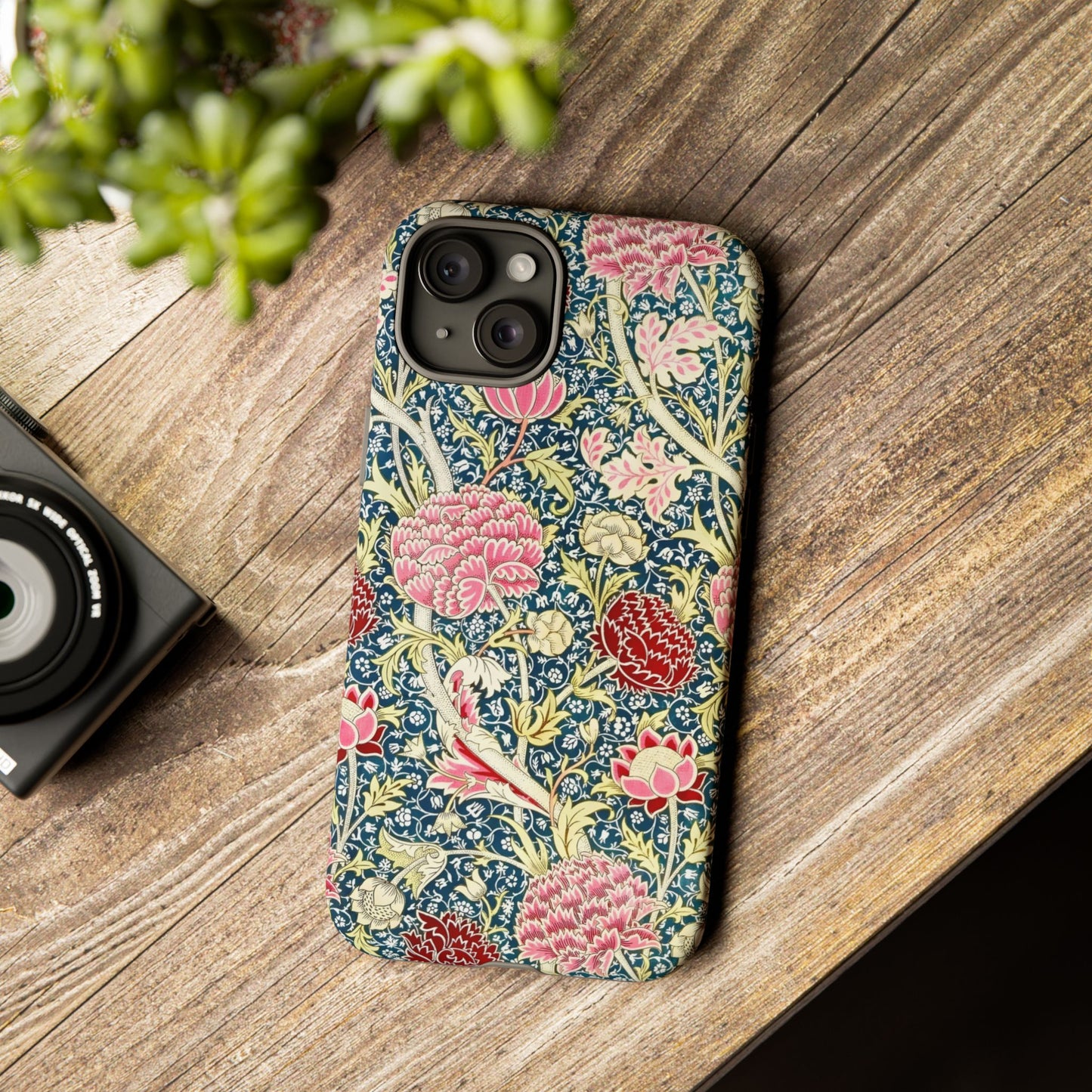 Floral Phone Case, Tough Cases, Durable Phone Cover, Stylish Phone Protector, Gift Idea for Nature Lovers, Floral Pattern Tech Accessories
