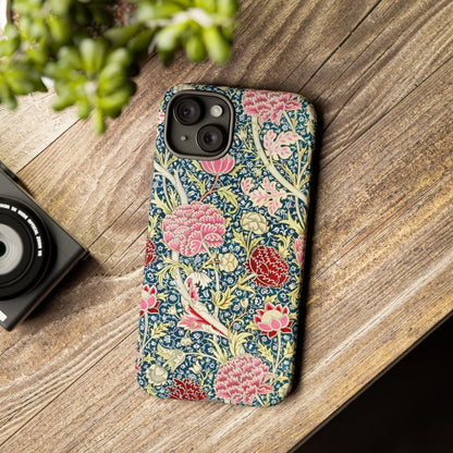 Floral Phone Case, Tough Cases, Durable Phone Cover, Stylish Phone Protector, Gift Idea for Nature Lovers, Floral Pattern Tech Accessories