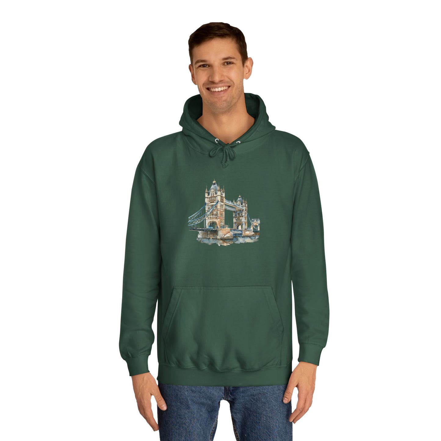 Tower Bridge - Iconic Unisex College Hoodie