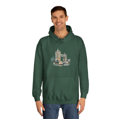Tower Bridge - Iconic Unisex College Hoodie
