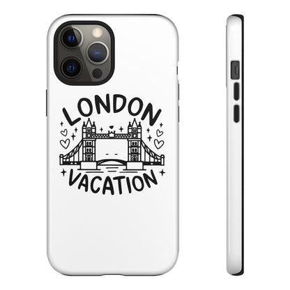London Vacation Phone Case, Travel Accessories, Unique Gift, London Lover, Custom Phone Cover, Vacation Souvenir