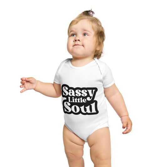 Sassy Little Soul Baby Bodysuit - Fun and Playful Outfit for Infants