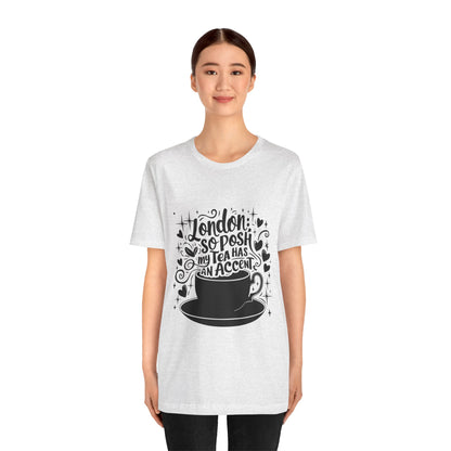 Unisex Jersey Short Sleeve Tee - London's Nostalgic Tea