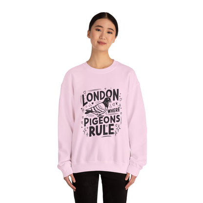 Unisex Heavy Blend™ Crewneck Sweatshirt - Pigeons Rule in London
