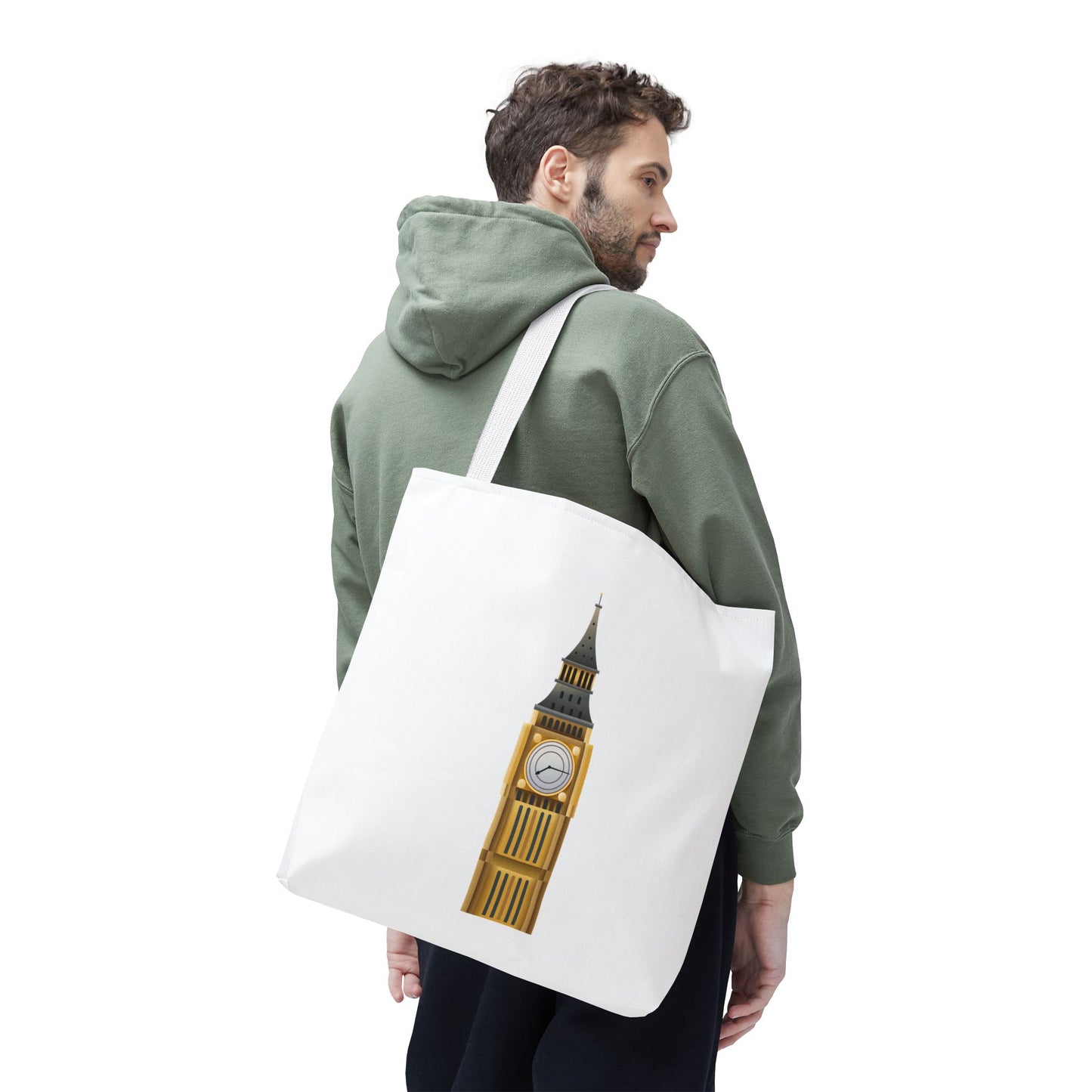 Big Ben Tote Bag, City Tour Tote, Travel Essentials, Gift for Travelers, London Souvenir, Eco-Friendly Shopping Bag