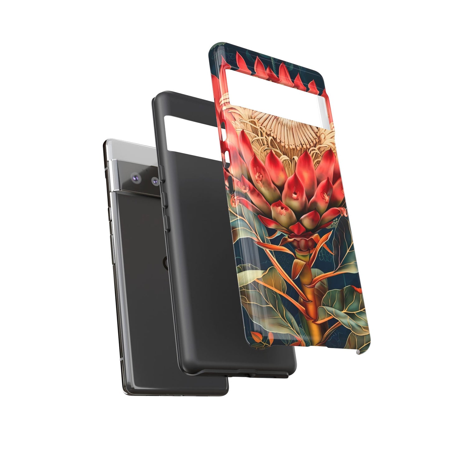 Tough Cases: Vibrant Floral Phone Case, Tough Phone Covers, Floral Art Cases, Nature Design Accessories, Gift for Nature Lovers