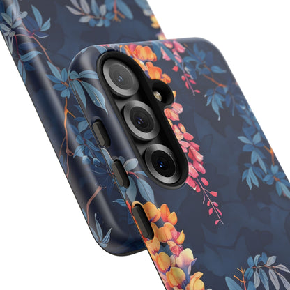 Floral iPhone Case, Tough Phone Cover, Gift for Her, Nature Lover Accessory, Spring Decor, Unique Floral Design