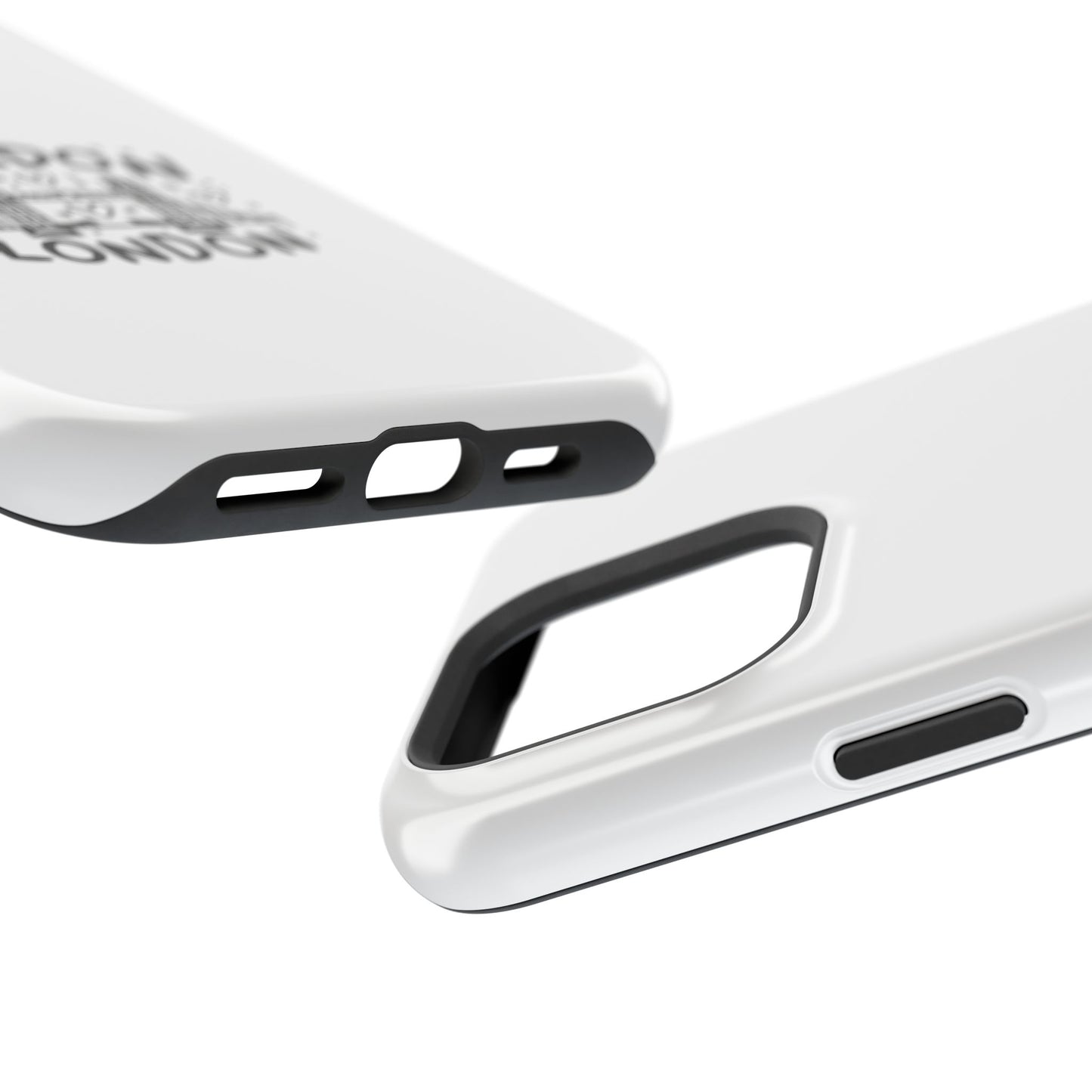 London-Themed Magnetic Phone Case, Cute Phone Cover, Trendy Gift for Travelers, City Lovers, Unique Accessory for iPhone