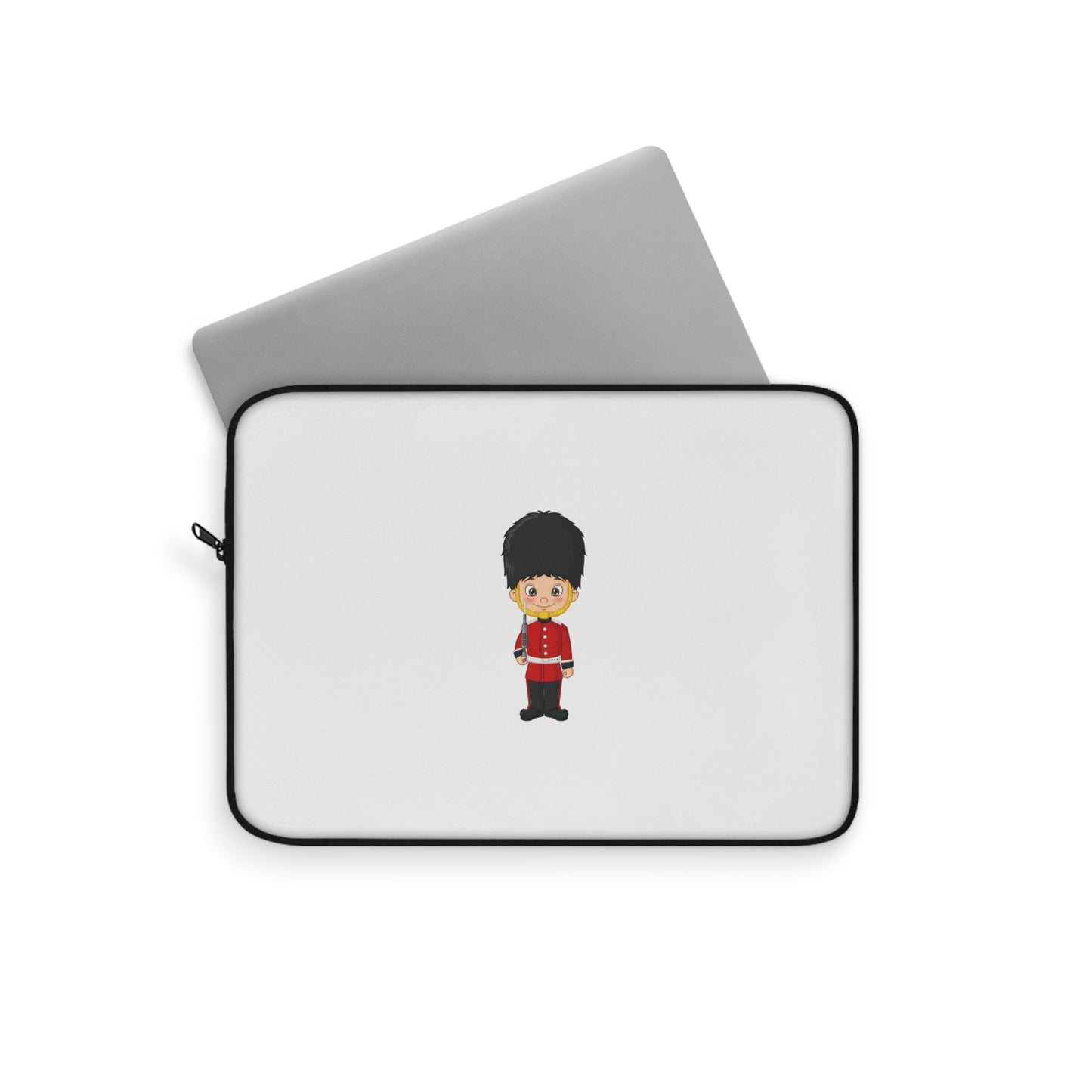 Quirky Soldier Laptop Sleeve | Cute Computer Case for Kids, Fun Gift for Students, Personalized Tech Accessory