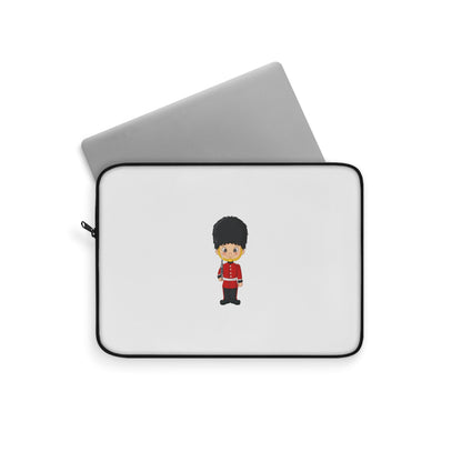 Quirky Soldier Laptop Sleeve | Cute Computer Case for Kids, Fun Gift for Students, Personalized Tech Accessory