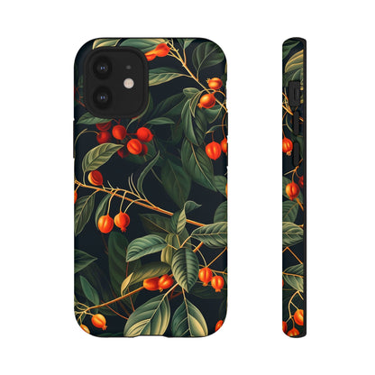 Tough Cases, Floral Phone Case, Nature-Inspired Tech, Unique Gift, Phone Accessory, Botanical Design, Fall Vibes
