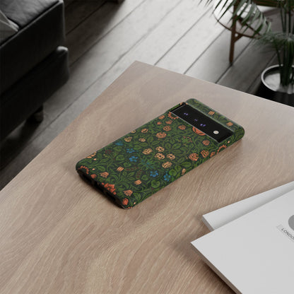 Crimson Leaf Whirl – Phone Case - Tough Cases