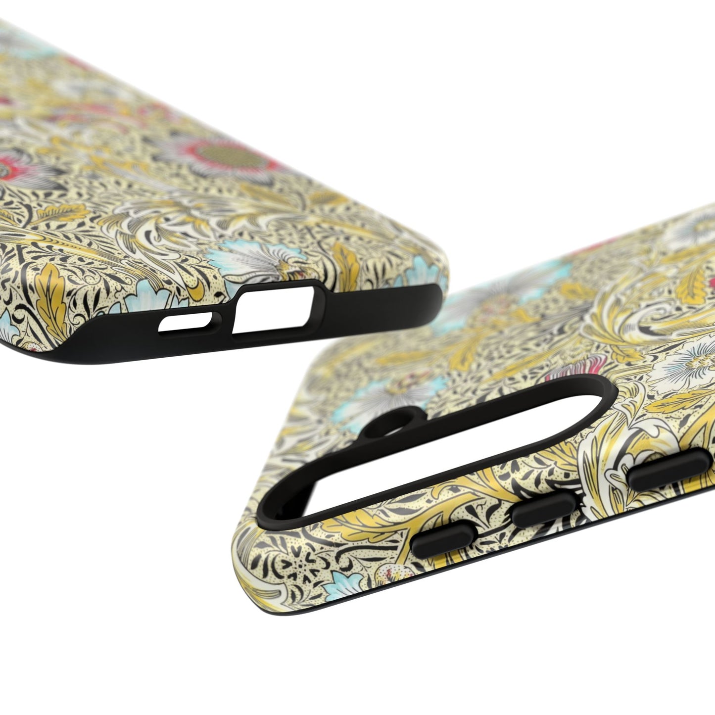 Floral Phone Case - Tough Cases, Floral Design, Stylish, Protective, Unique Gift for Her, Phone Accessories