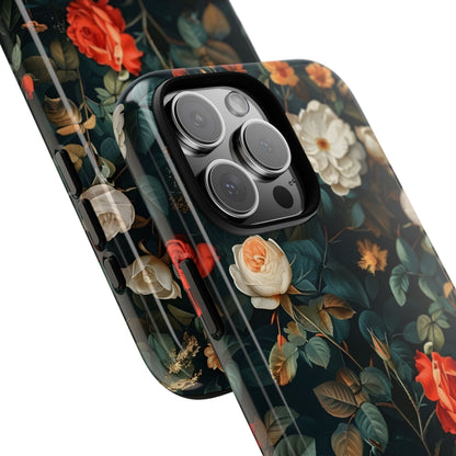 Floral Phone Case | Tough Cases with Elegant Design | Gift for Her, Mother's Day, Birthdays, Personalized, Trendy Tech Accessories