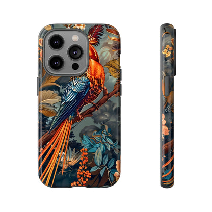 Vibrant Phone Case with Exotic Bird Design, Floral Phone Cover, Tough Case for Nature Lovers, Unique Gift Idea, Phone Accessory, [...]