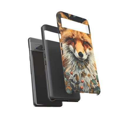 Fox Design Tough Phone Case - Nature Lover's Gift, Wildlife Accessory, Stylish Protection, Eco-Friendly Mobile Cover