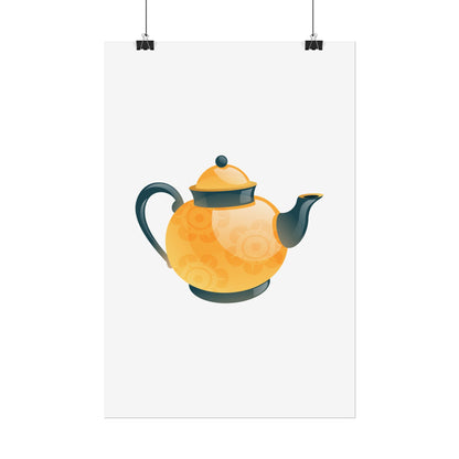 Vintage Tea Pot Rolled Posters